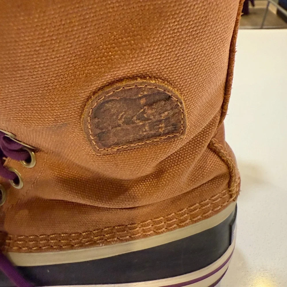 Sorel Winter Snow‎ Boots Waterproof Insulated Lace Up Women's Size 6
